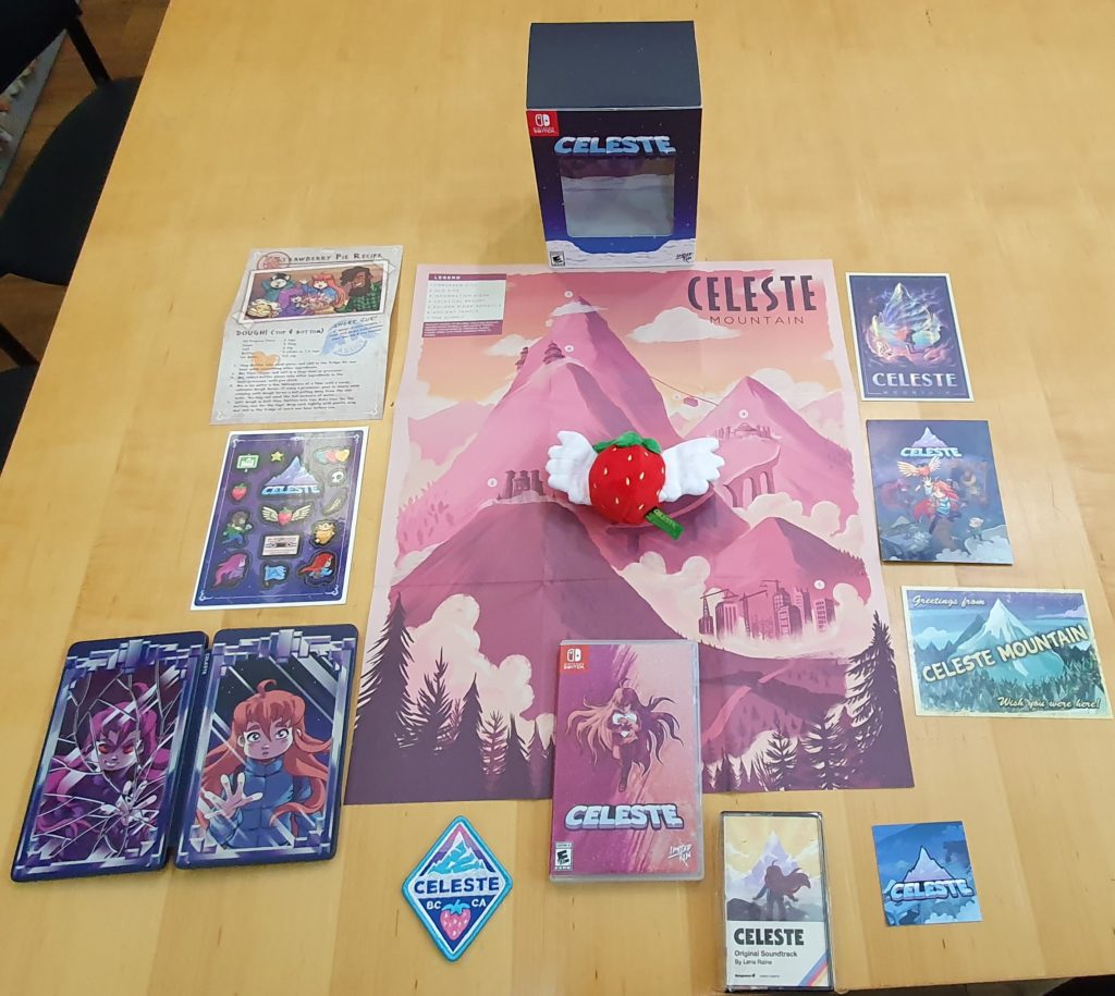 Celeste (PS4/Switch) Unboxing 