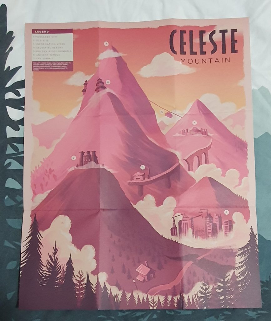 Celeste Mountain Poster